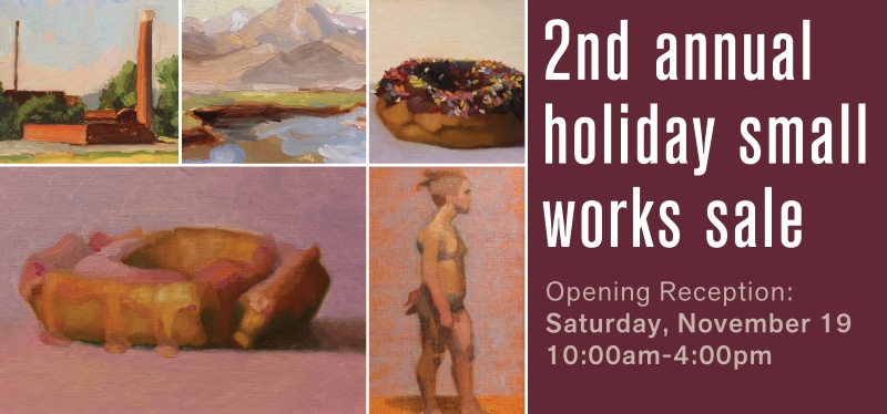 Invitation to Small Works Exhibit at Gage